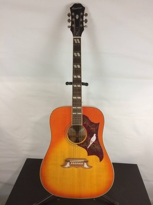 Open Box Epiphone Dove Dreadnought Acoustic-Electric Guitar, Solid Spruce Top, A