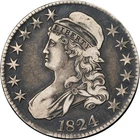 1824-P Capped Bust Half Dollar — photo from another recent sale