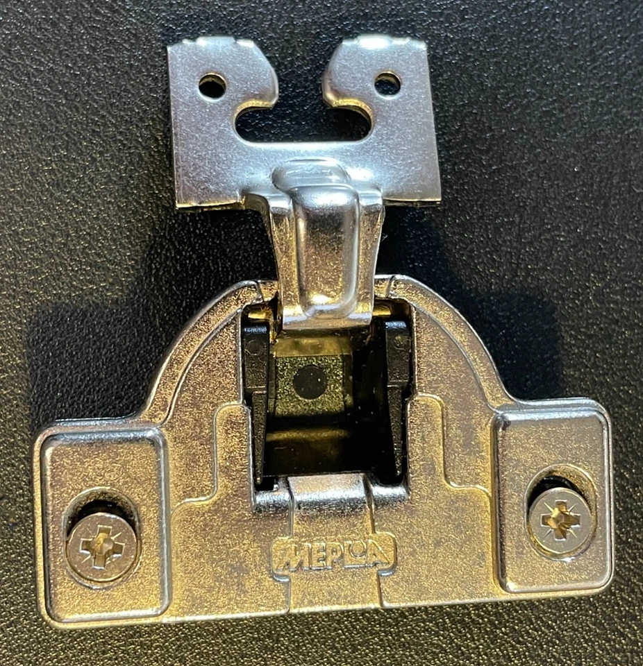 Bisagra de gabinete MEPLA 698.256.50.00 + placa base 510.356.00.13 • ¡NUEVA! • PERFECTO Foto 3 de 4