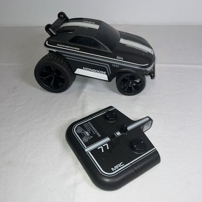Sharper Image RC Remote Control LED Stunt Mongoose Glow Racer - Tested & Works