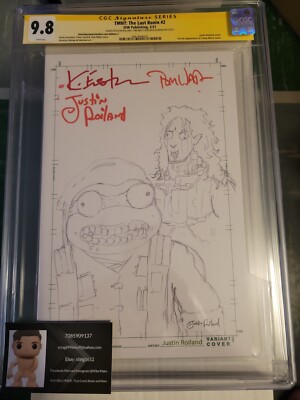 TMNT The Last Ronin 2 CGC 9.8 3x Signed  Roiland Eastman Waltz