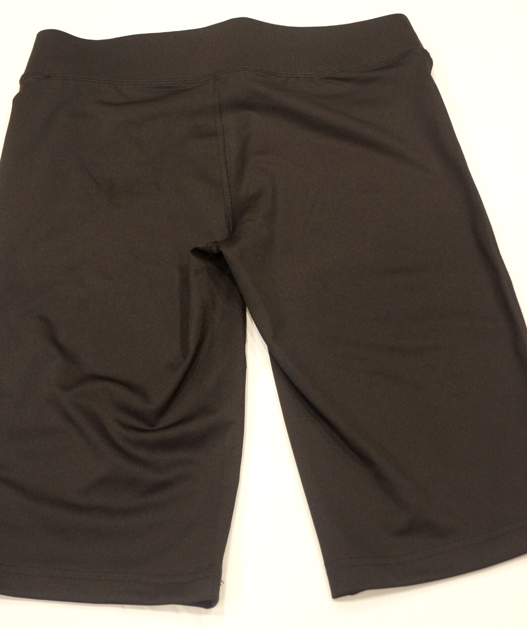Bermuda donna Fila XS nero sport endurance pantaloncini elasticizzati aderente body skimming