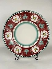 Campagna VIETRI Solimene Flowers 13.5” Round Serving Platter No Chips MINT
