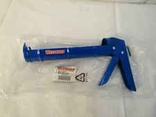 Westward 9" Caulk Gun Ratchet 13J321 Blue