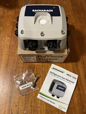 New! Bacharach MGS-450 IP66 Fixed Gas Detector R410A 0-1,000ppm 6302-2107