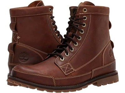 brown leather timberland boots mens