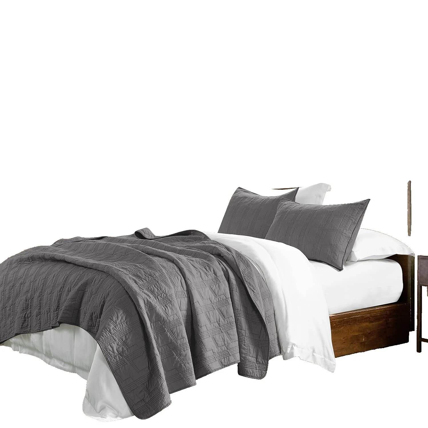 Edredones de algodón geométrico Rústico/primitivo, colchas y cobertores para cunas