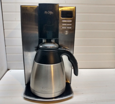 Mr Coffee Drip Machine Coffee Maker Stainless Thermal Carafe *Missing Tank  Cover