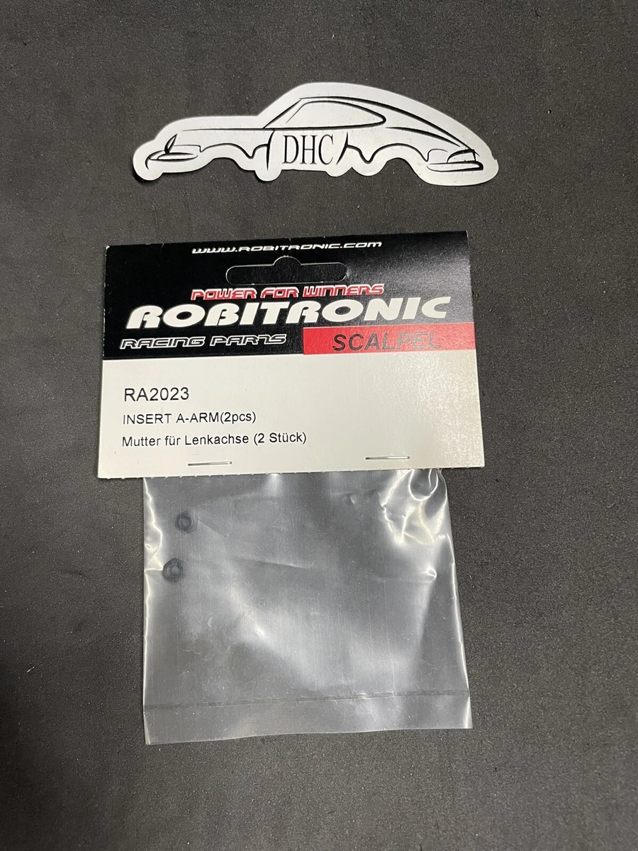 Robitronic Scalpel Vintage RC Car Part # RA2023 A-Arm Inserts | eBay