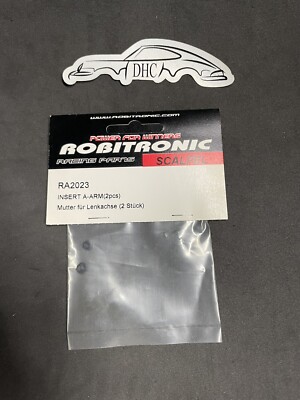Robitronic Scalpel Vintage RC Car Part # RA2023 A-Arm Inserts
