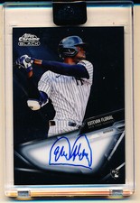 2021 Topps Chrome Black Estevan Florial Auto RC