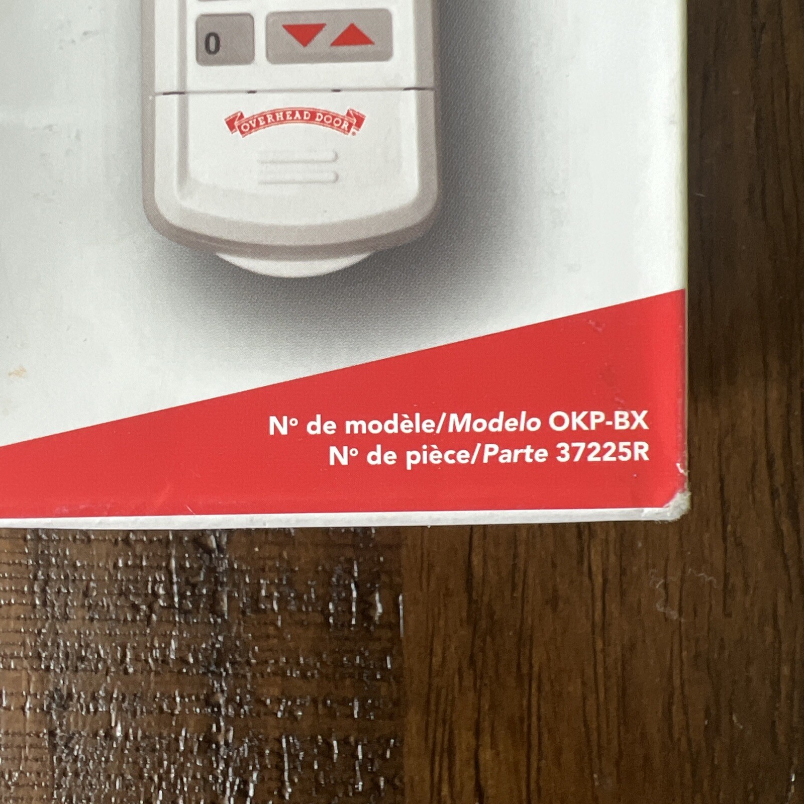 Overhead Door Wireless Garage Door Opener Keypad WeatherResistant