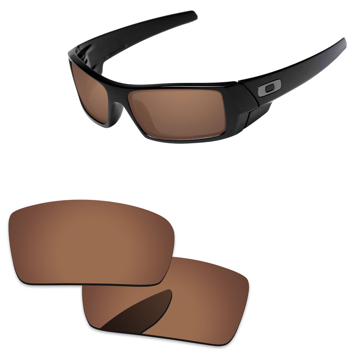 Copper Brown Polycarbonate Replacement Lenses For-Oakley 