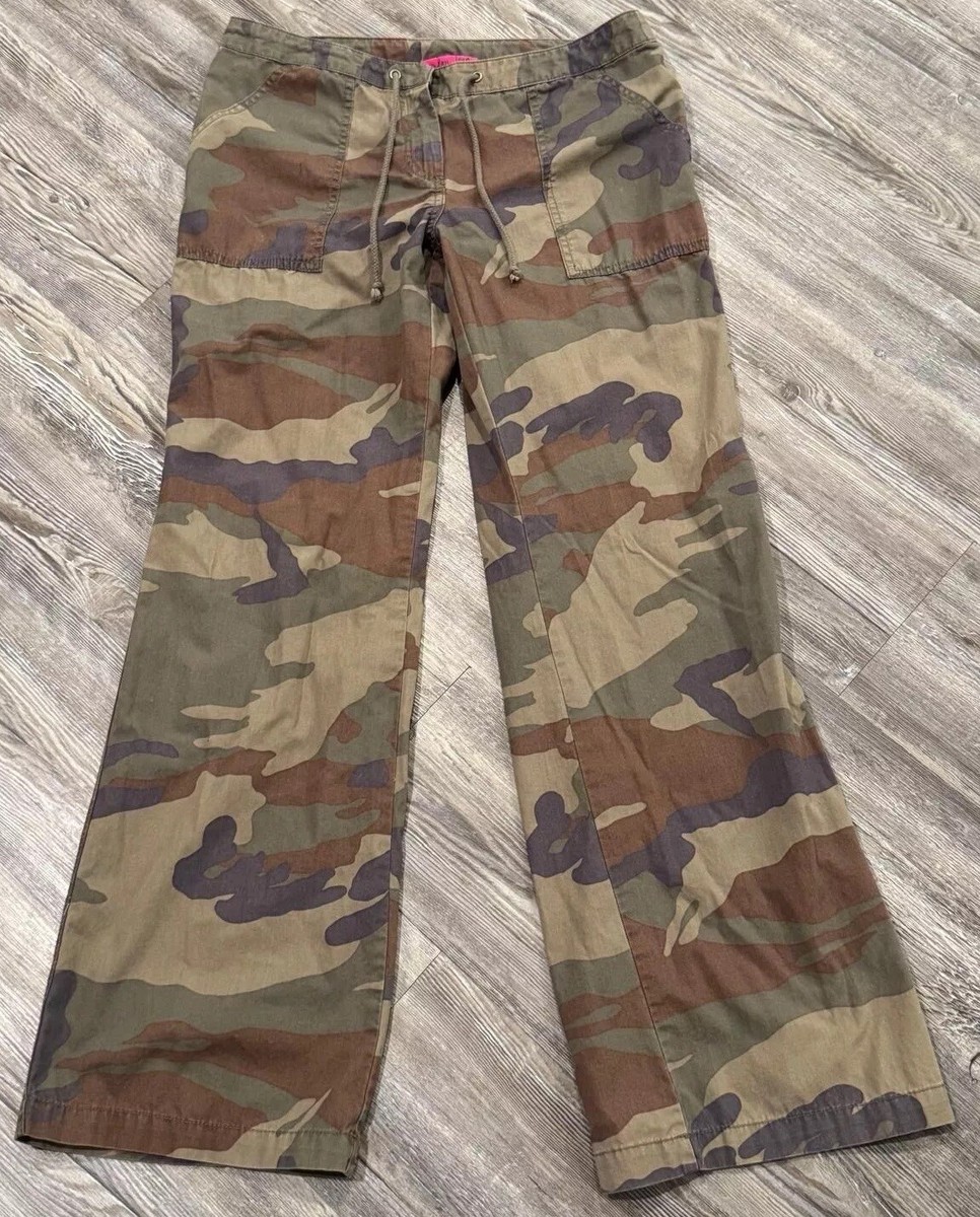 VTG Y2K London Jean Women's Camouflage 100% Cotton Straight