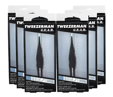Tweezerman G.E.A.R. Ingrown Hair Splinter Tweeze Black Set of 6