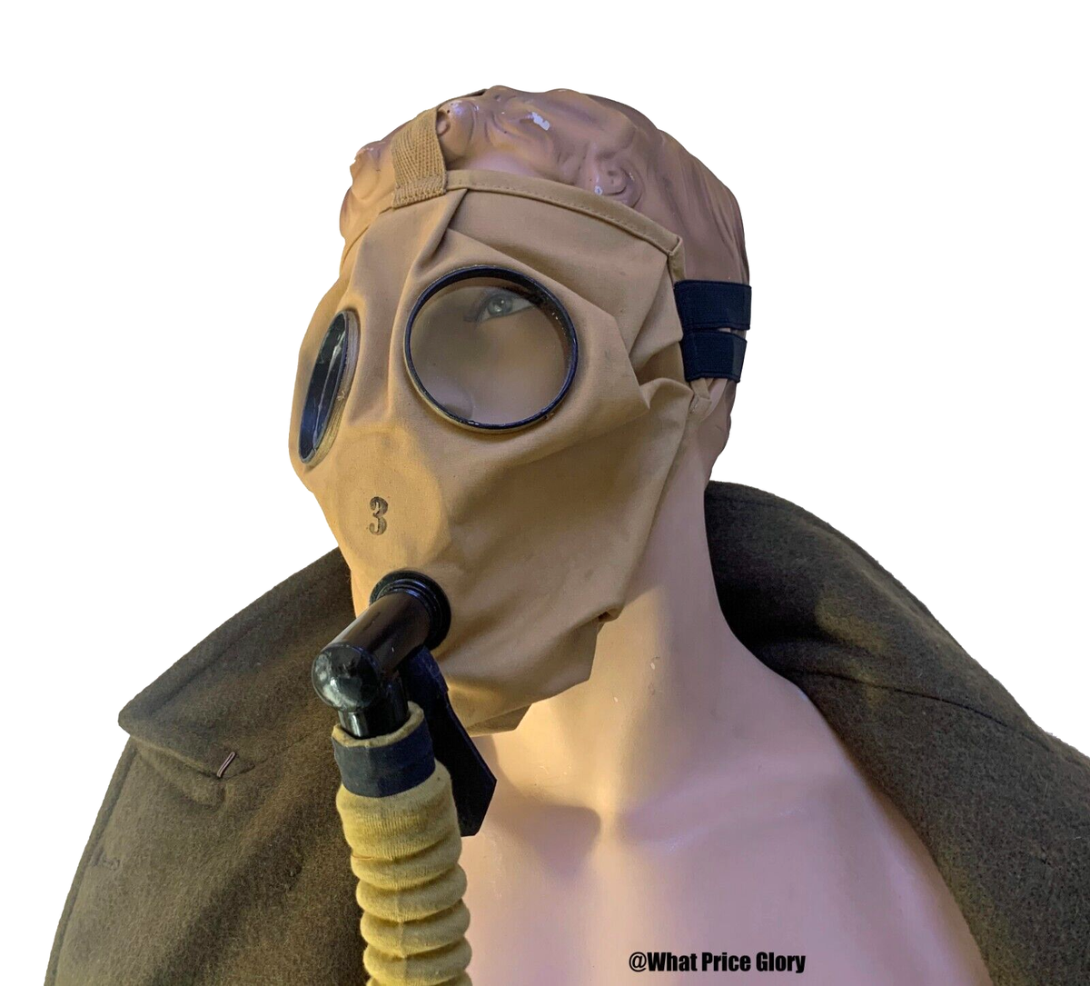 WWI M1917 BRITISH SBR MASK & CARRY BAG | eBay