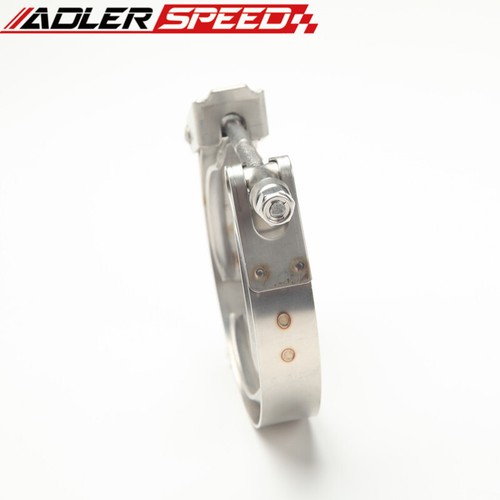 US 2.25'' Quick Release Stainless Steel V-Band Clamp +Aluminum Flange Turbo Pipe - Picture 8 of 9