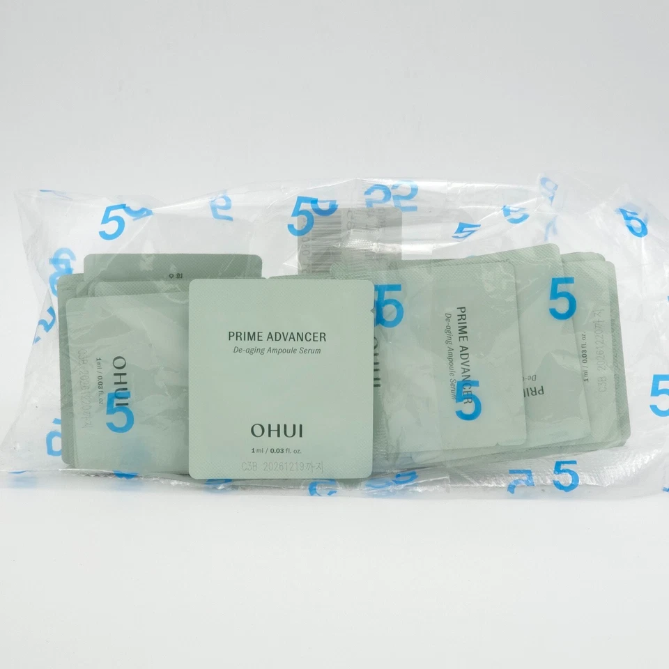 O HUI Prime Advancer De-aging Ampoule Serum 1ml x 60pcs Anti Wrinkle K-Beauty - Image 3 of 4