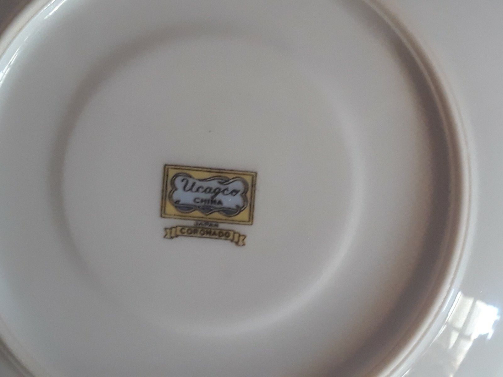 Ucagco China Saucer, Coronado Pattern, Made in Japan eBay