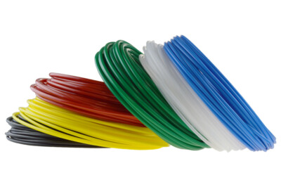 PE-LD Pneumatikschlauch, verschiedene Farben - 6 x 4 mm, 50 Meter