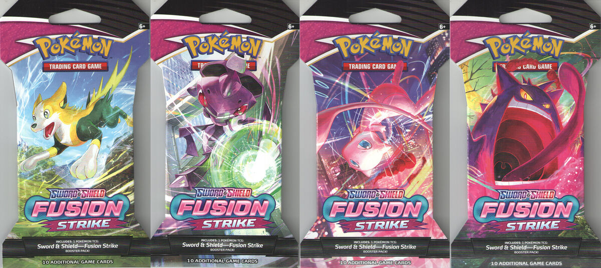 Pokémon TCG: Sword & Shield-Fusion Strike Sleeved Booster Pack (10 Cards)