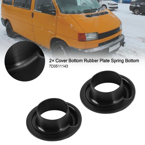 2× Stück Kappe Unterlage Gummiteller Feder unten für VW Bus T4 7D0511143 A