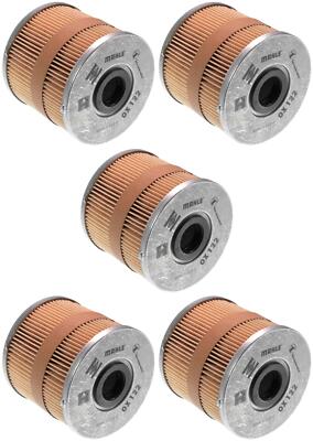 Set of 5 Mahle Oil Filters Audi A8 3.7L 1997-1999, A8 Quattro 4.2L