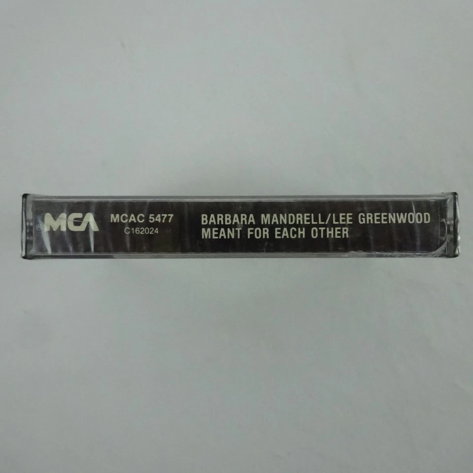 Barbara Mandrell Lee Greenwood Cassette Meant For Each Other new sealed - Image 3 of 3