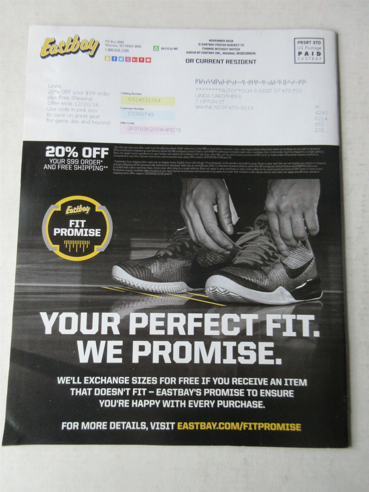 Ben Simmons- Eastbay catalog November 2016