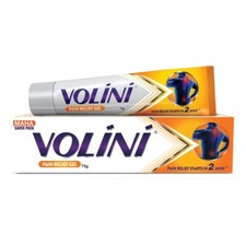 2 x Volini Pain Relief Gel for Neck Low Back Bone Joint Muscle Care 75gm