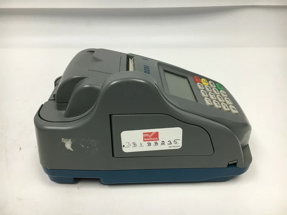 First Data FD-200 Credit Card Terminal  - Image 3 of 4