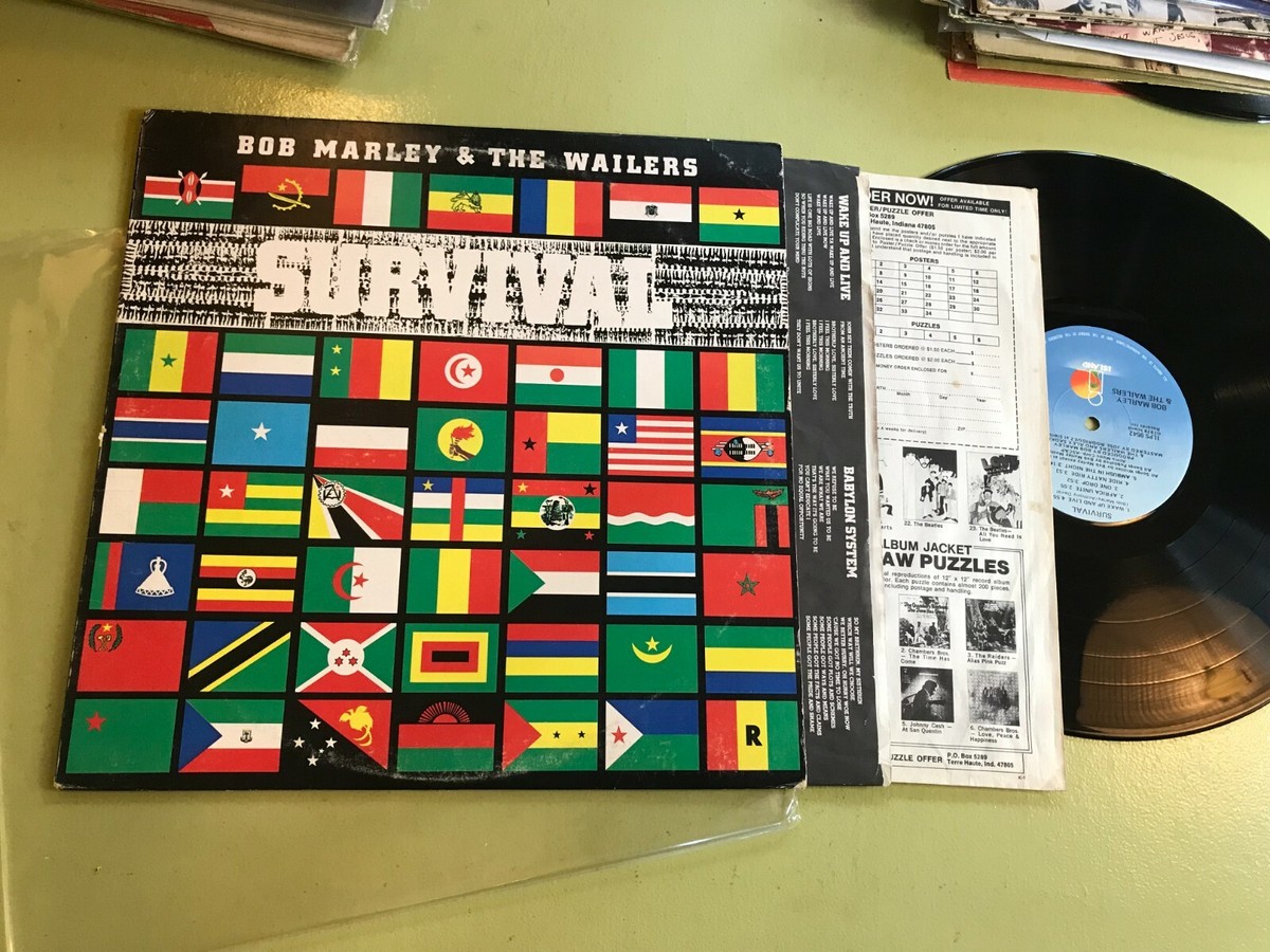 ジャマイカオリジナルLP Survival / Bob Marley & TW ジャマイカオリジナルLP Survival / Bob Marley & TW レコード
