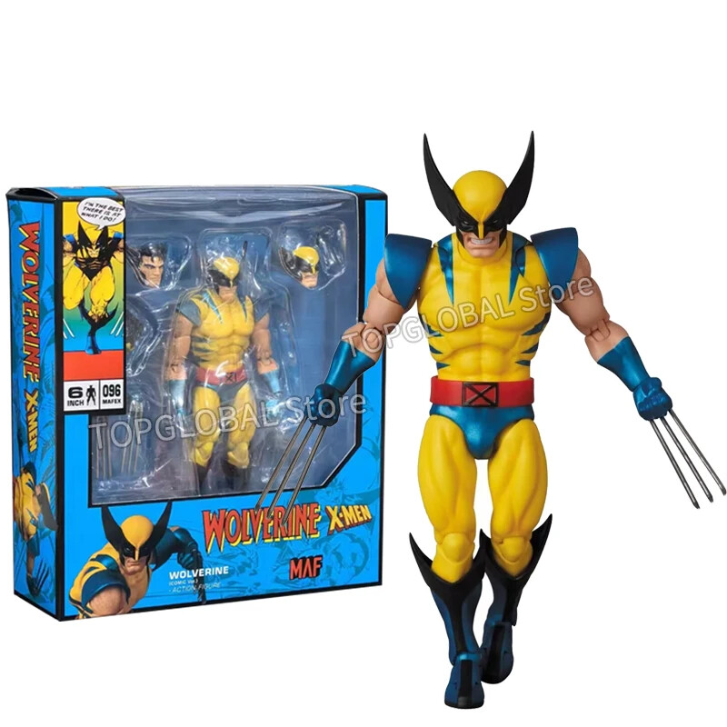 ゲームキャラクター MAFEX WOLVERINE (COMIC Ver.) 15cm Mafex No.096 Mafex Wolverine Comic Ver. X-Men Anime Action