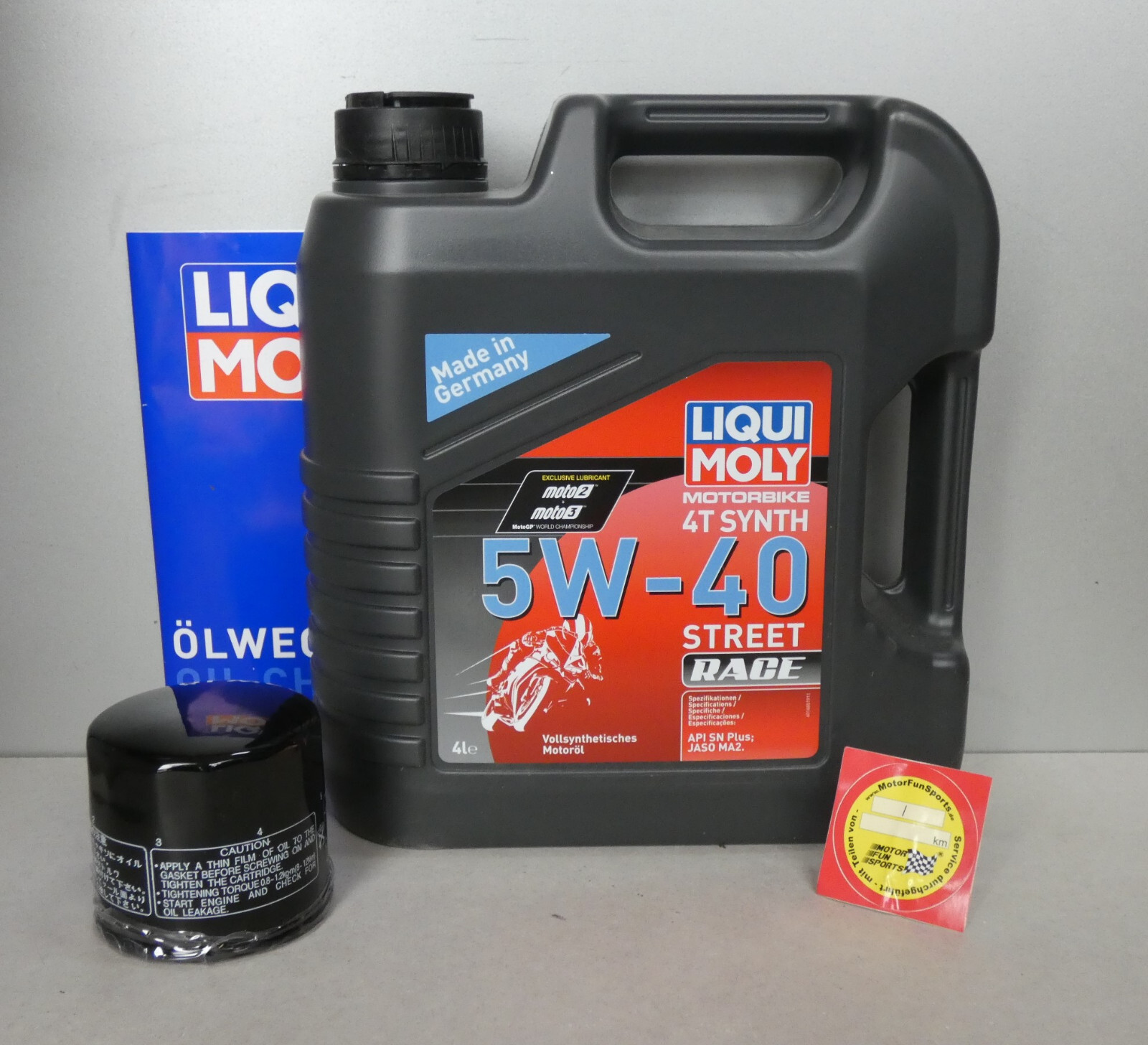 Oil Change Set Ducati 998 Oil Filter