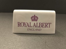 Royal Albert England - Bone China - Point of Sale - Shop Display Sign