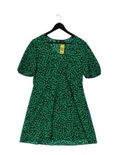 Uniqlo A-Line Midi Dress L in Multi