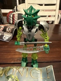 LEGO BIONICLE Toa Nuva LEWA NUVA 8567 100% COMPLETE w Manual No Canister 2002