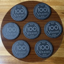 Designer Coasters Elegant Set of 7 Great Gift Idea Chic and Unique