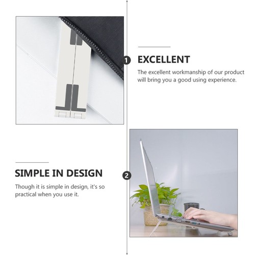 Plastic Computer Riser Laptop Rack Stand Mobile Computer Stand - Afbeelding 6 van 12