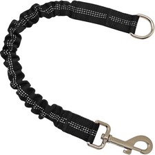 BTINESFUL Bungee Dog Leash Extension, 18  Dog Shock Absorber 18 Inch, Black