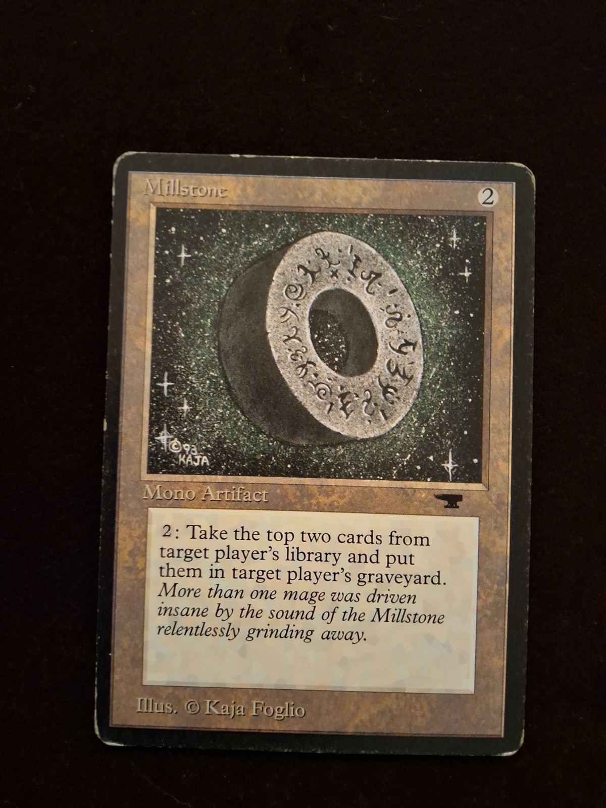Millstone Antiquities Regular - Heavily Played