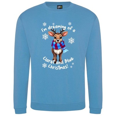 W. Ham Rentier Sweatshirt Büro Pullover Party Herren Damen inoffiziell