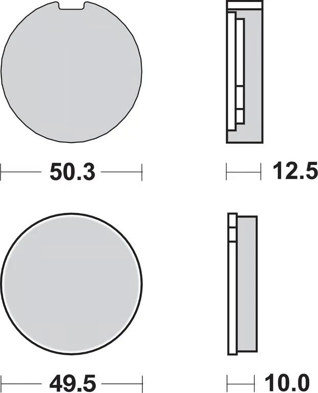 Sbs Brake Pads Sbs 503Hf 1721-1522 - Image 2 of 4