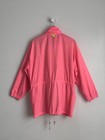 Vintage 90s Ocean Pacific Neon Pink Nylon Jacket Tribal Patch Surf Skate — photo 9