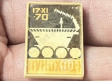 USSR Lenticular Badge Lunokhod Soviet Space Program Hologram Pin Vintage CCCP