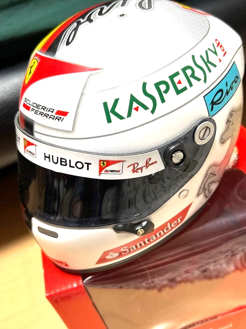 Sebastian Vettel Formula 1 Racing Fan Helmets for sale | eBay
