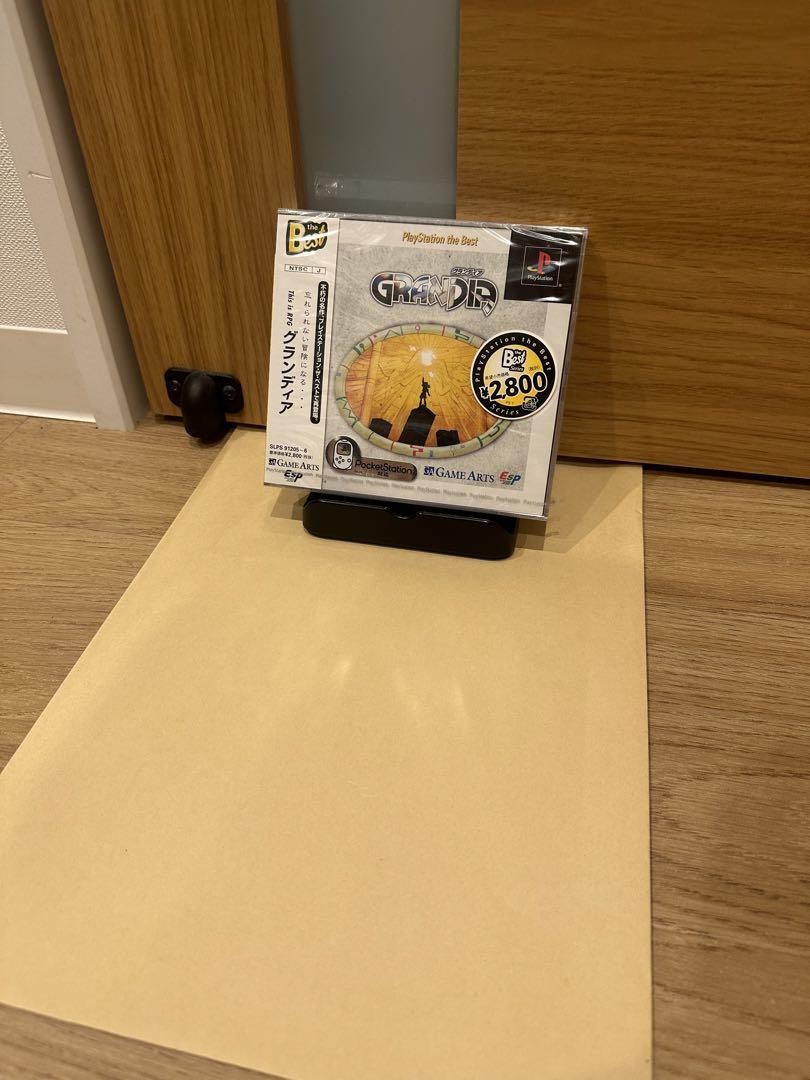 PS1 Grandia Classic RPG Adventure Game