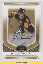 2020-21 Upper Deck SP Signature Edition Legends Gold John Chabot #117 READ 7i2