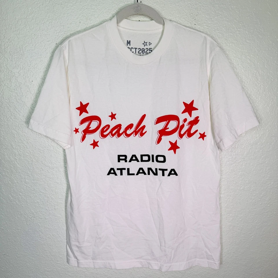 Camisa Beyonce Cowboy Carter Mediana Peach Pit Radio Atlanta World Tour Merch 2025 Foto 3 de 4