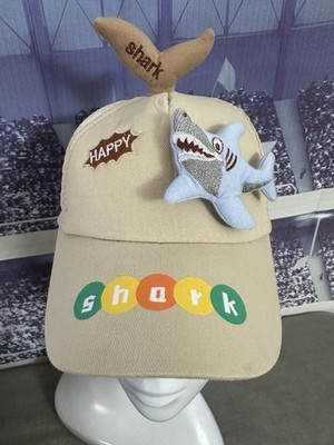 Happy Shark Doll Plush Baseball Cap Hat Child Toddler Trucker Snapback Lucky 7